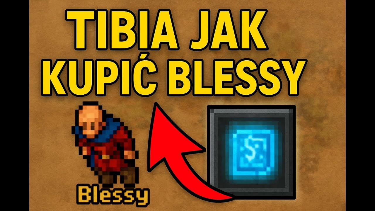 Tibia Od Zera #7 Poradnik Jak Kupić Blessy #Noob Kupuje Blessy