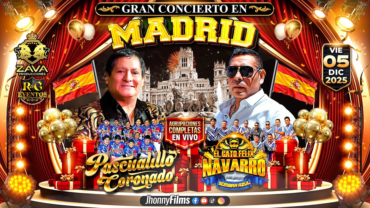 SUFRO RECORDANDOTE MIX...EL GATO FELIX NAVARRO Y SOMBRA AZUL / TOURS EUROPA MADRID - ESPAÑA 2025