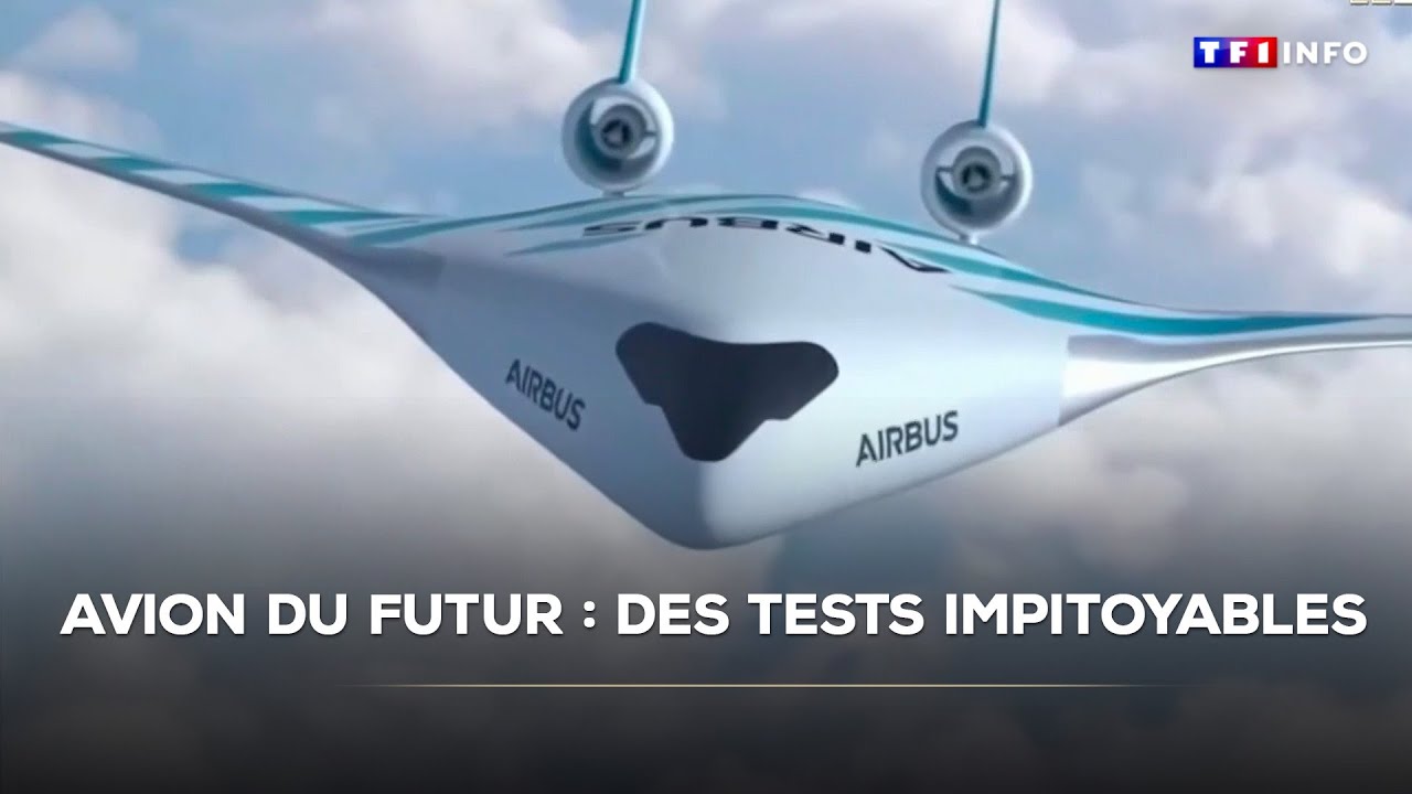 Avion du futur : des tests impitoyables ｜TF1 INFO