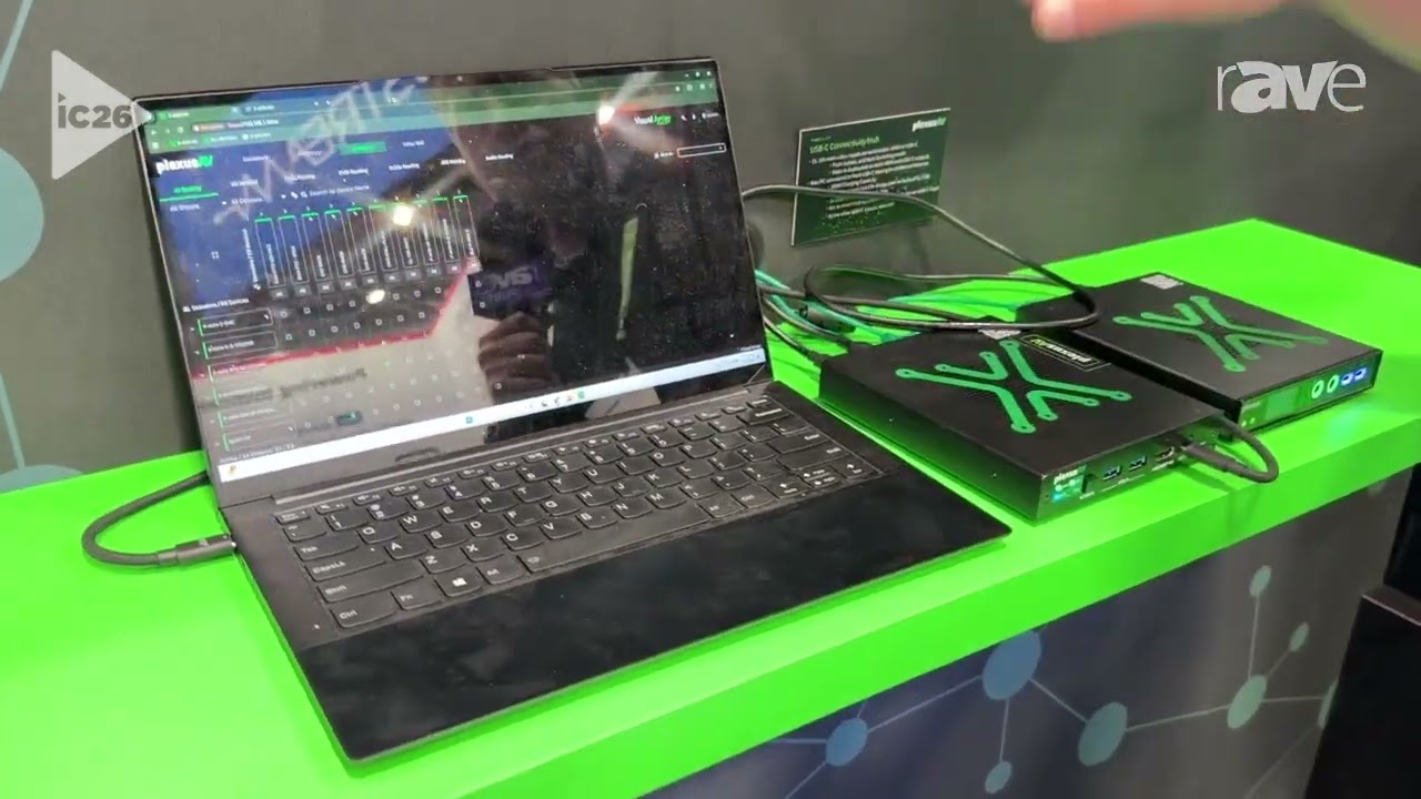 InfoComm 2026: plexusAV представляет USB-C хаб для подключения P-AVN-CL-100