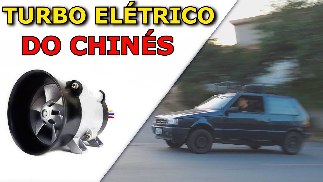 Teste turbina elétrica de180 reais com motor brushless
