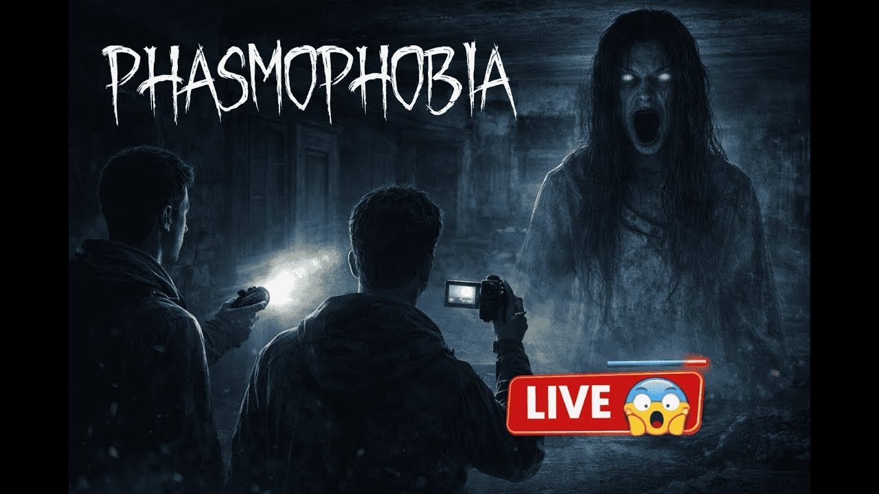 За нами охотятся призраки в заброшенном доме - Phasmophobia #3