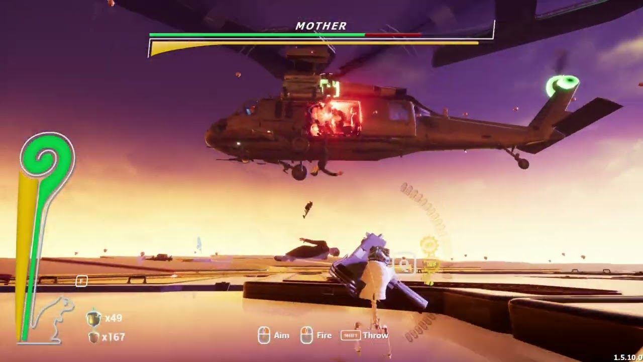 🐿️🔫 SQUIRREL WITH A GUN (PC GAME)  || MOTHER'S TOWER - MOTHER  BOSS FIGHT  || 4K \\ 60FPS