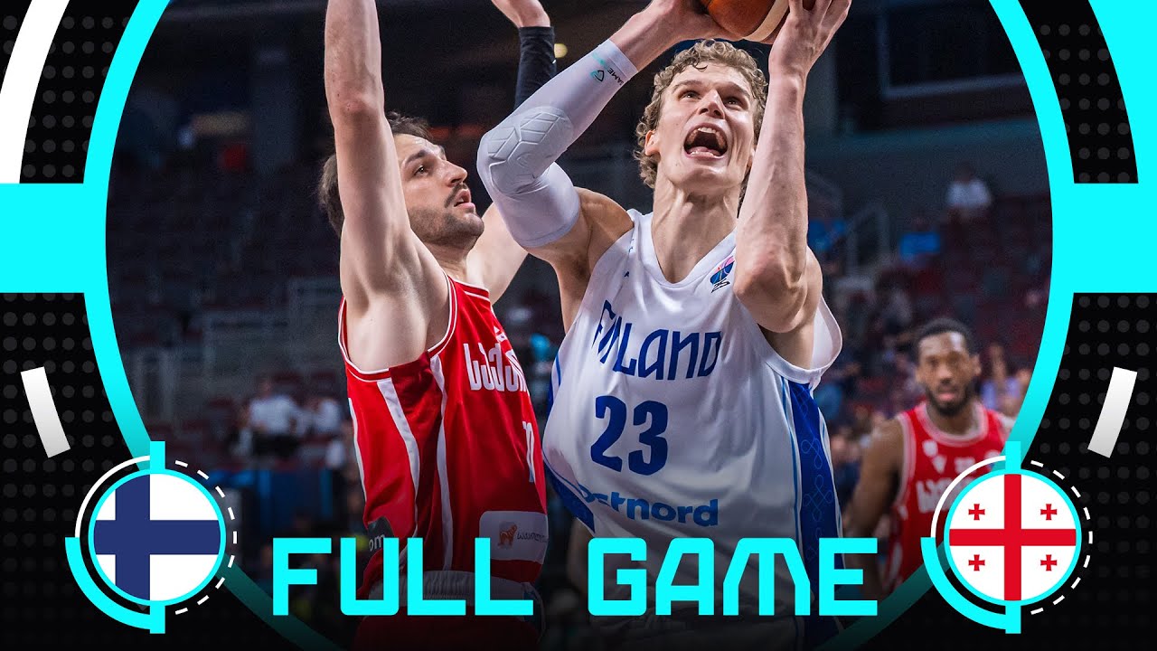 Quarter-Finals | Finland v Georgia | Full Basketball Game | FIBA EuroBasket 2025