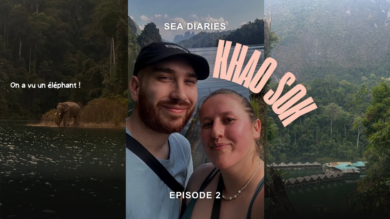 SEA DIARIES #2 : on a vu un éléphant à Khao Sok !