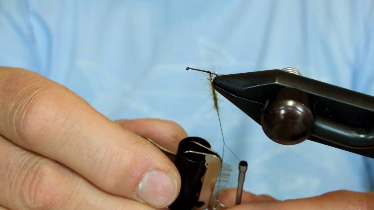 dubbing and cdc, fast manufacturing fly,