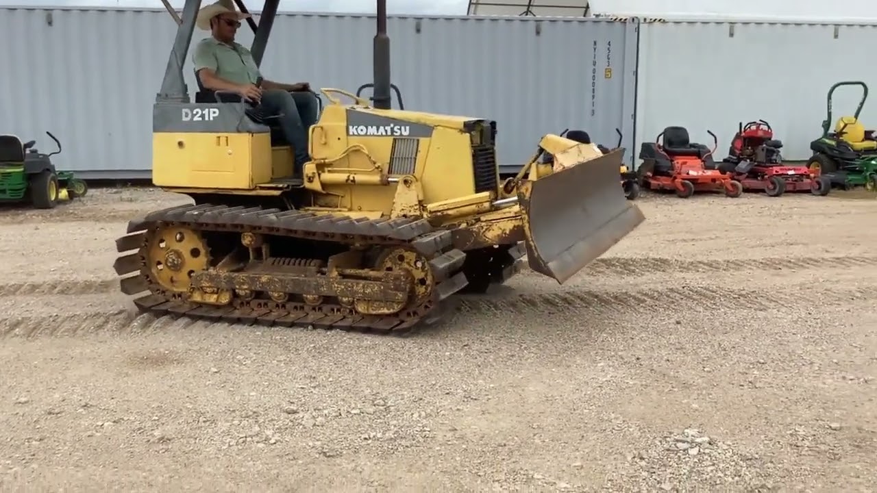 KOMATSU D21P For Sale