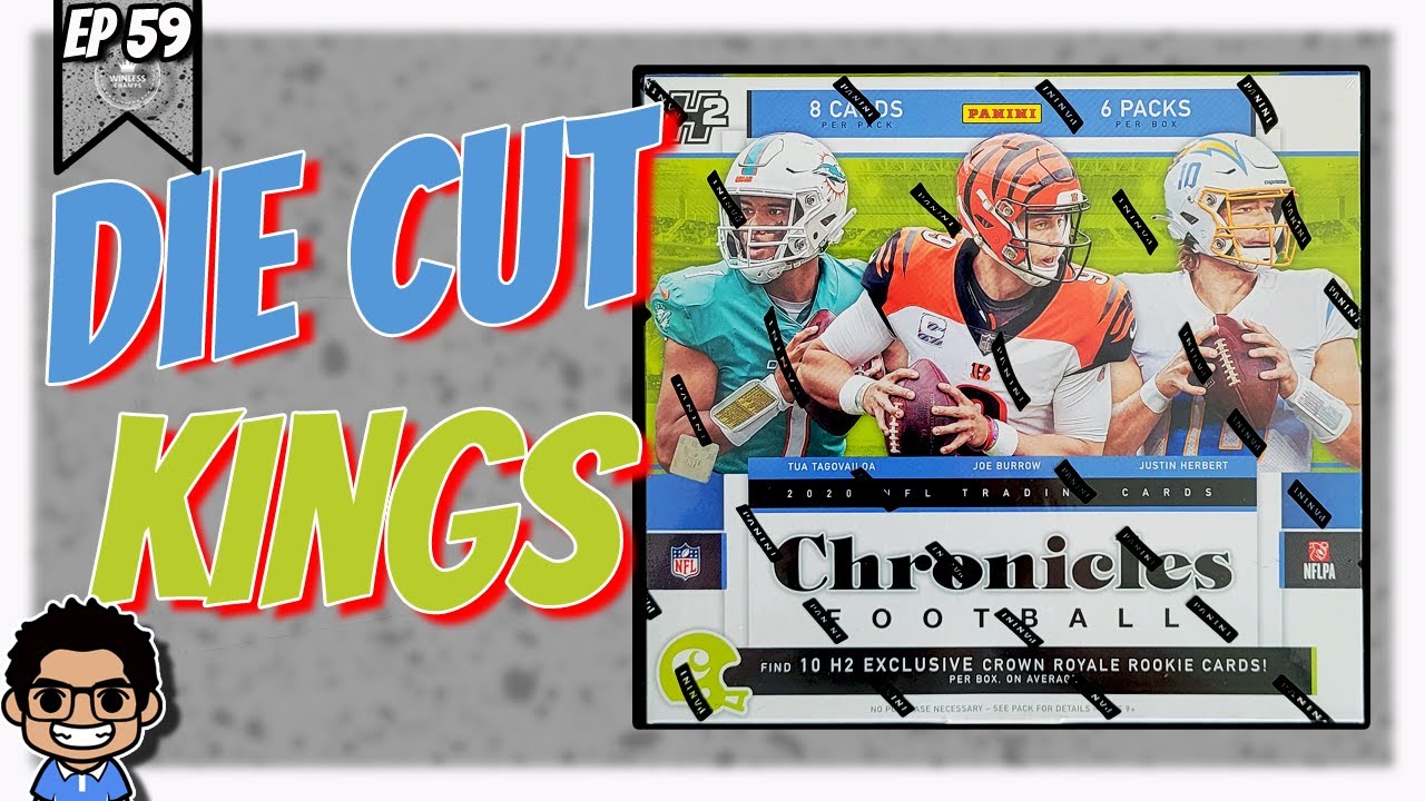 2020 Panini Chronicles Football Hobby Box H2 Hybrid. Brand New Fresh Look: Die Cuts Galore
