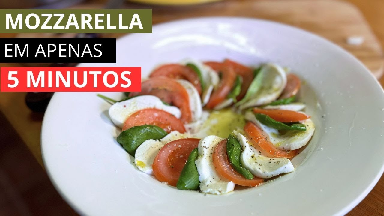 Como fazer Mozzarella em 5 minutos apenas com leite e vinagre