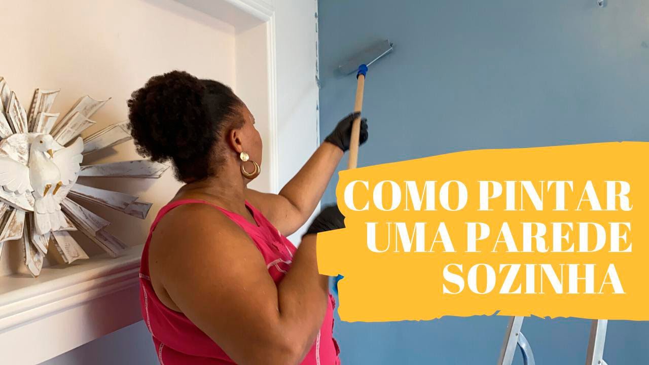 Como pintar uma parede sozinha
