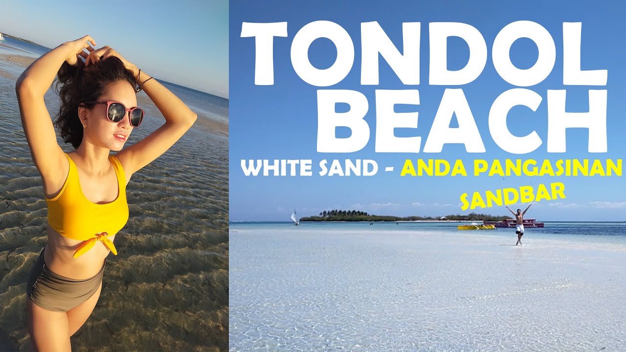 Tondol White Sand Beach - Anda Pangasinan Sandbar 2020