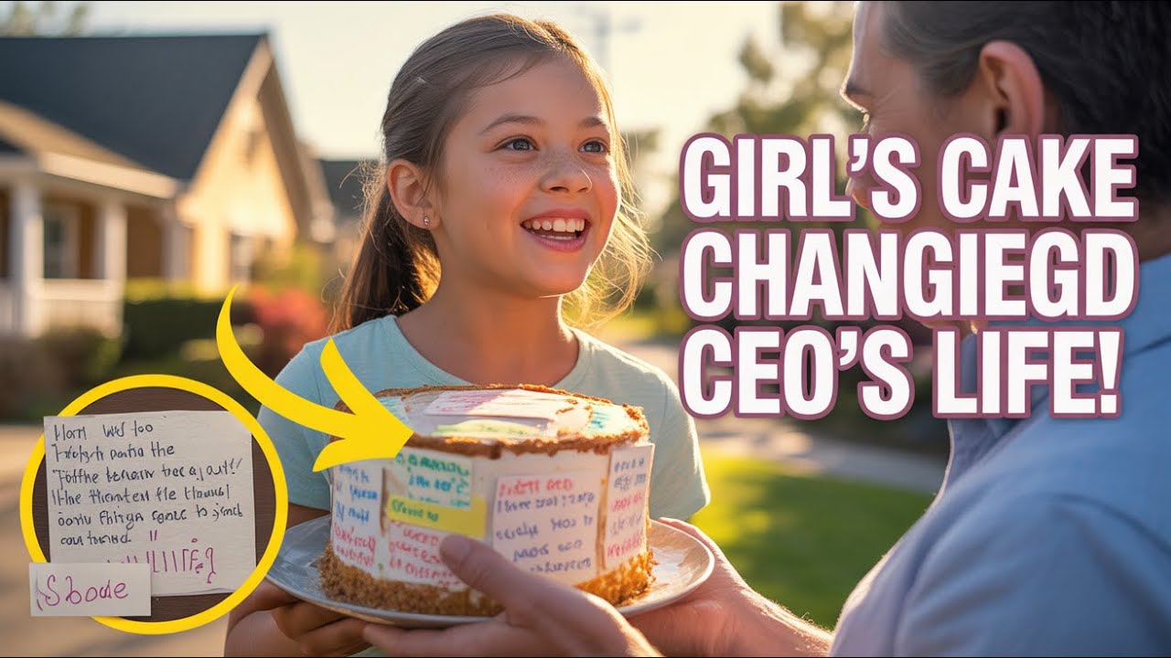On His Birthday, an Incredible Little Girl Revealed a Hidden Cake That Changed This CEO's Life F...