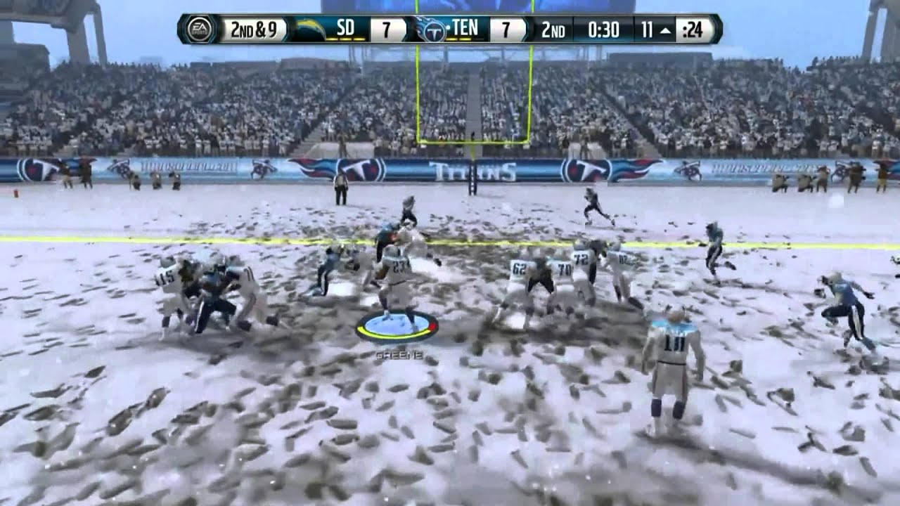 Football-NFL-Madden 15 :: Embarrassing Slip! :: Titans Vs. Chargers - Online Gameplay XboxOne