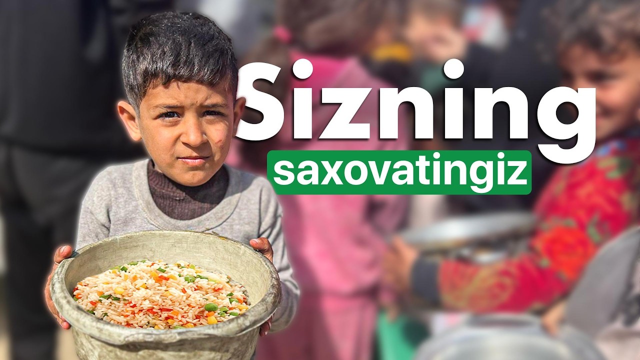 Sizning saxovatingiz — G‘azo ahli uchun dalda