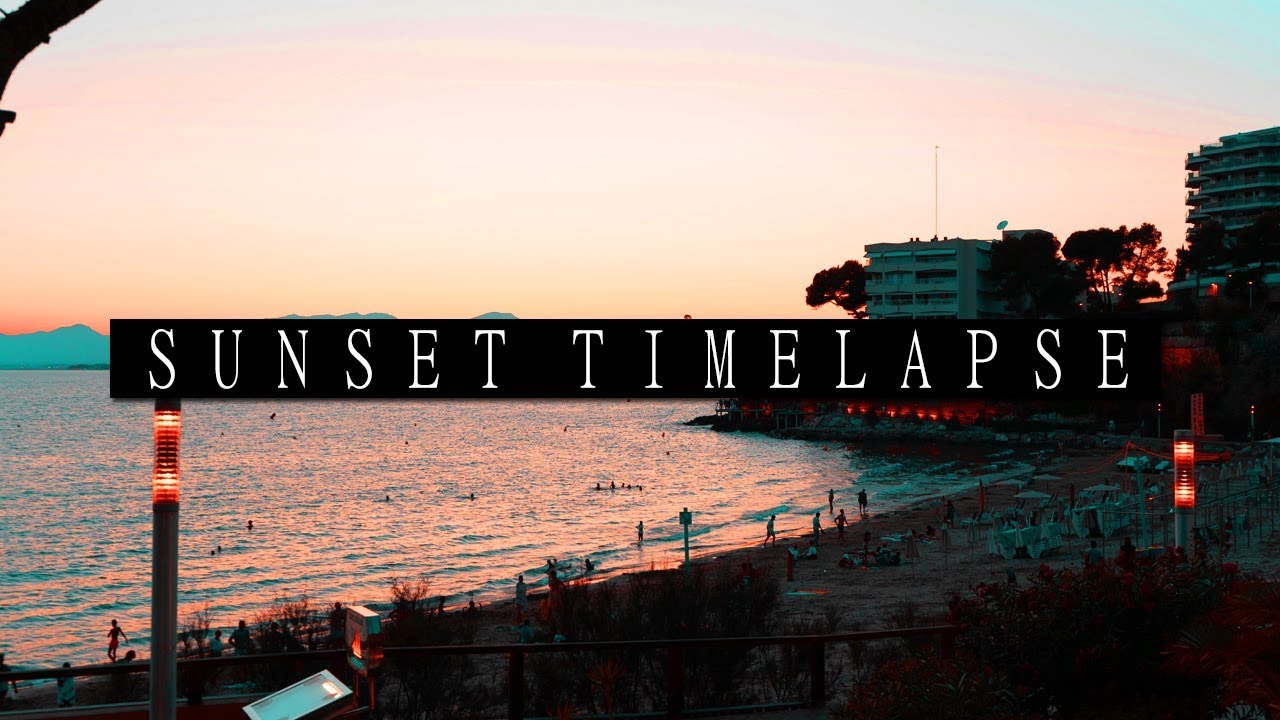 SALOU BEACH SUNSET | 2X TIMELAPSE [5K]