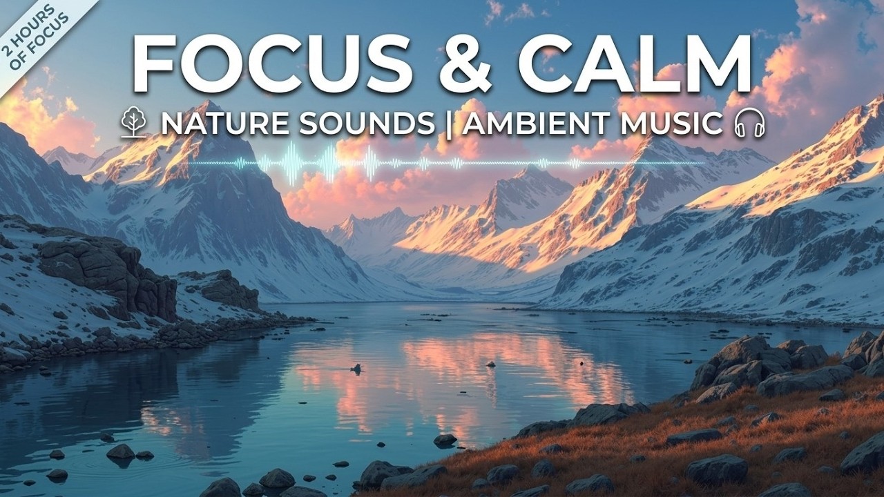 Nature sounds for focus | Peaceful nature sounds and focus music for deep study sessions