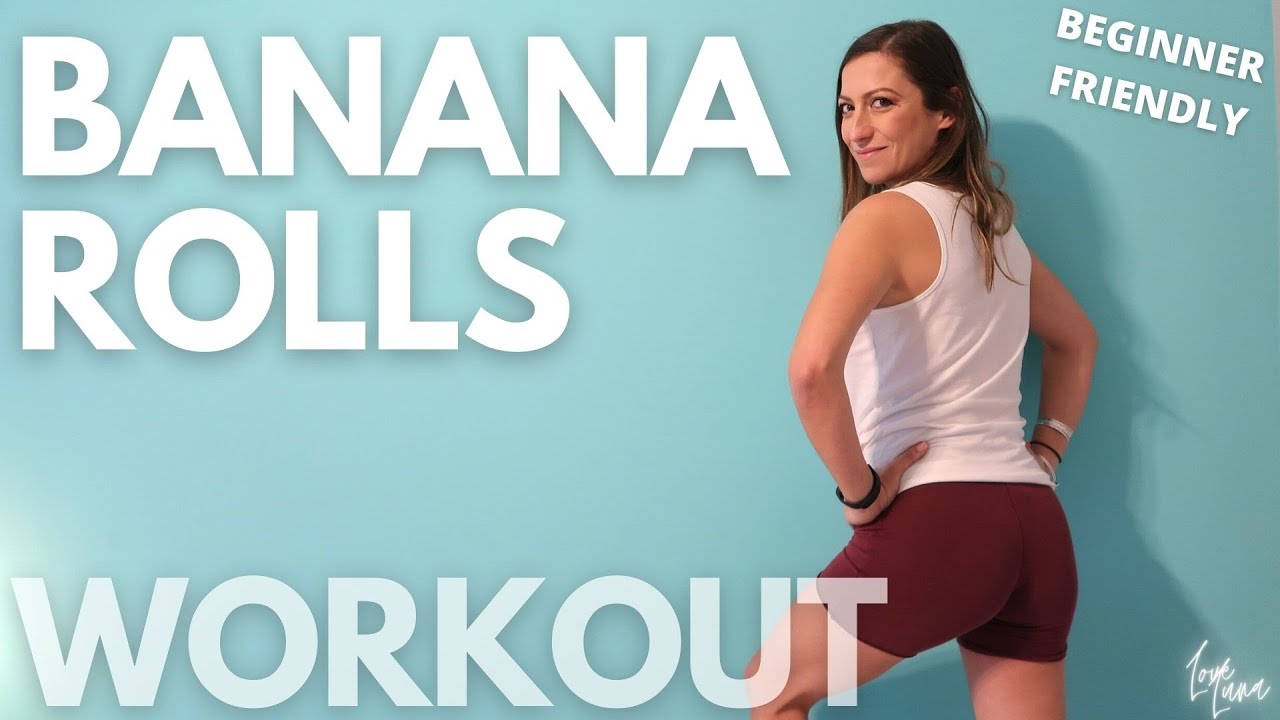 BANANA ROLLS WORKOUT || Tone up your UNDER BUTT in 10 min