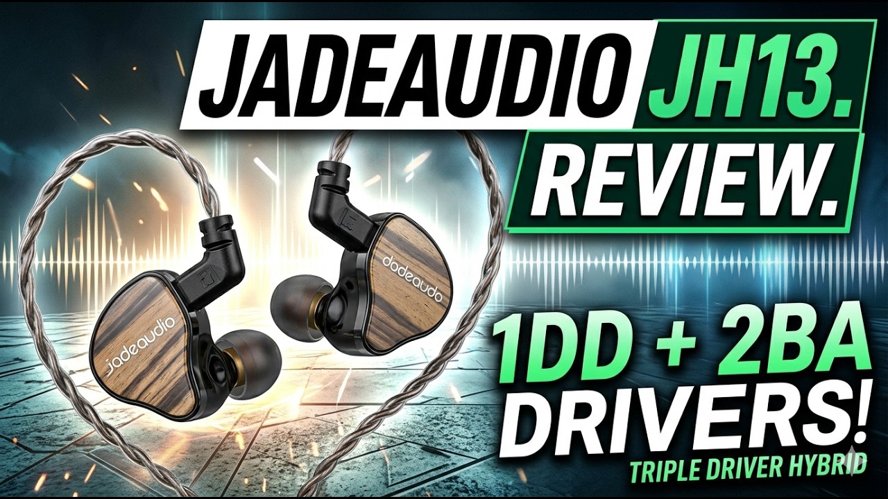 JadeAudio One Dynamic Two Balanced Armature Drivers IEMs JH13 | Review
