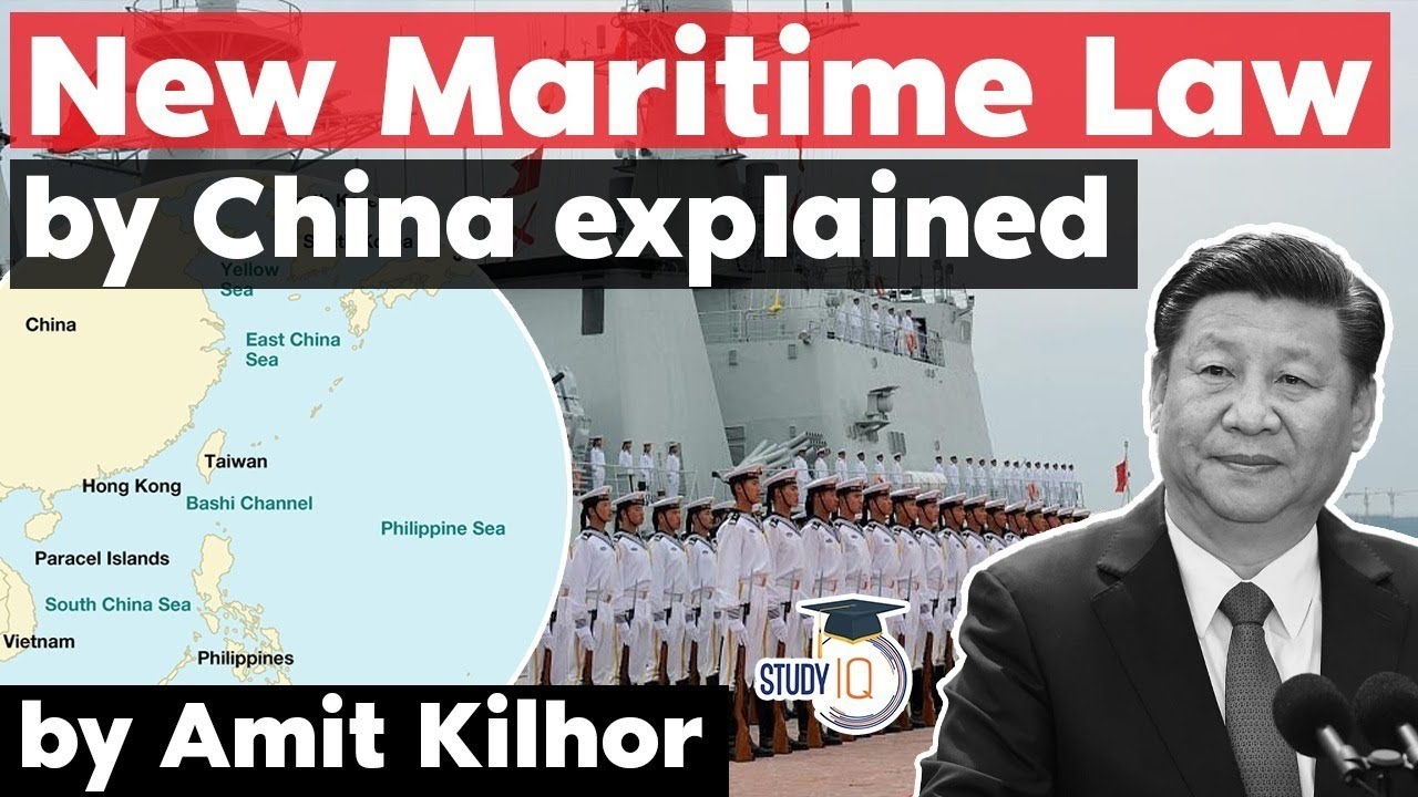 China's New Maritime Law explained - Difference in Territorial Waters and Jurisdictional Waters