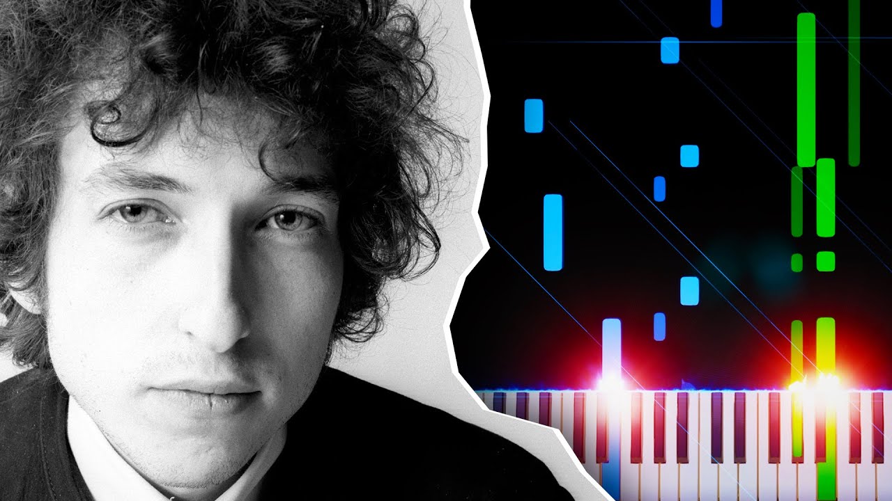 Bob Dylan - Blowin' in the Wind - Piano Tutorial