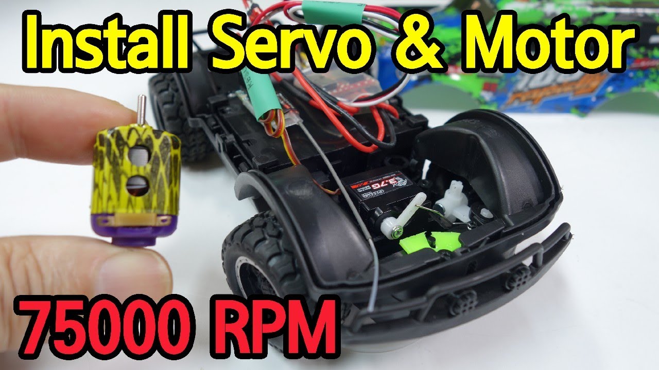 From unboxing toy cars to supermotors and servo upgrades