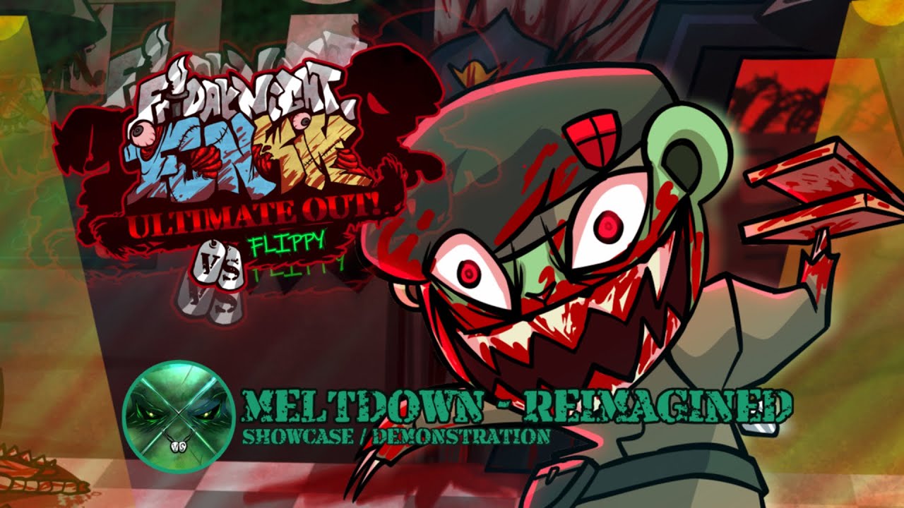 Meltdown - Reimagined (Vs. Flippy: Ultimate Out!, 3.0, FNF MOD, Demonstration)