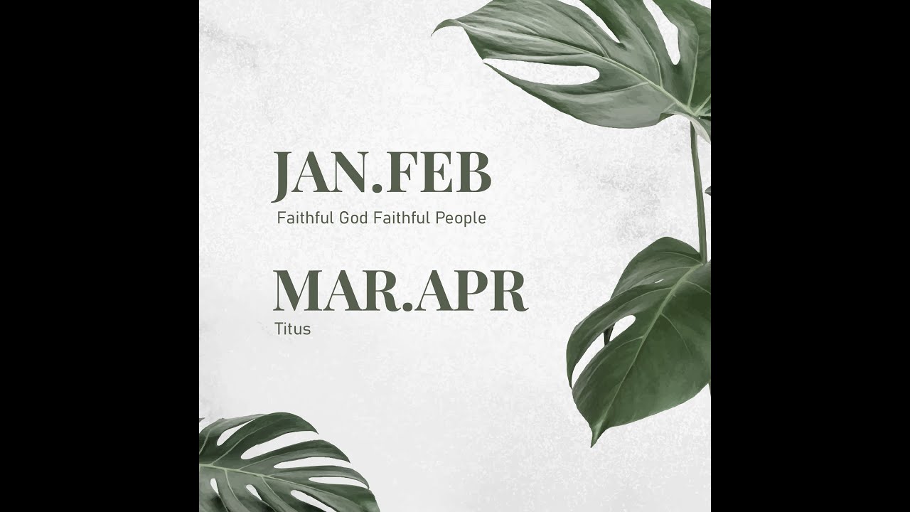 4 Jan 2026 | Faithful God, Faithful People | Joshua 24 | BEFC