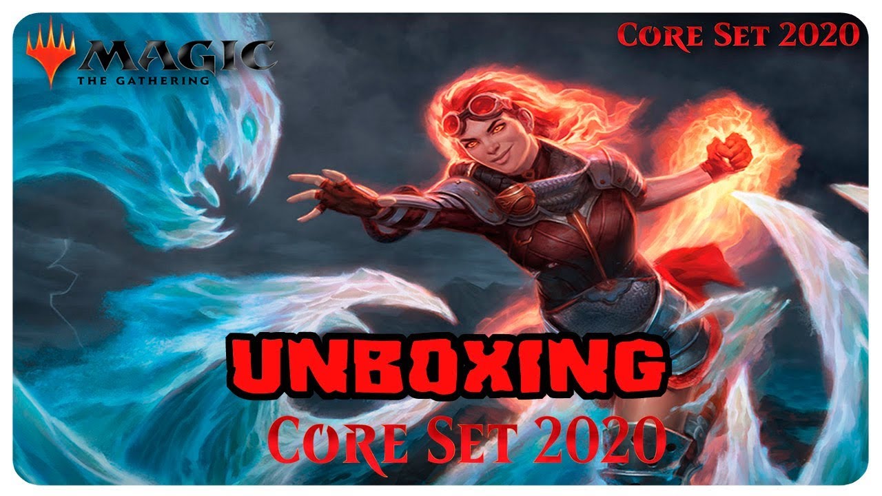 MAGIC: THE GATHERING.- UNBOXING MÍSTICO CORE SET 2020. [MAGIC M20]