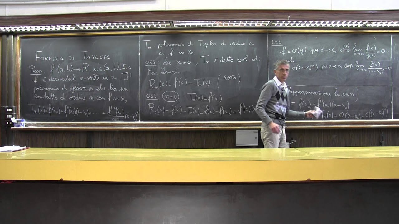 Analisi Matematica 1, Prof. Camilli - lezione 30 (3 Nov. 2015)