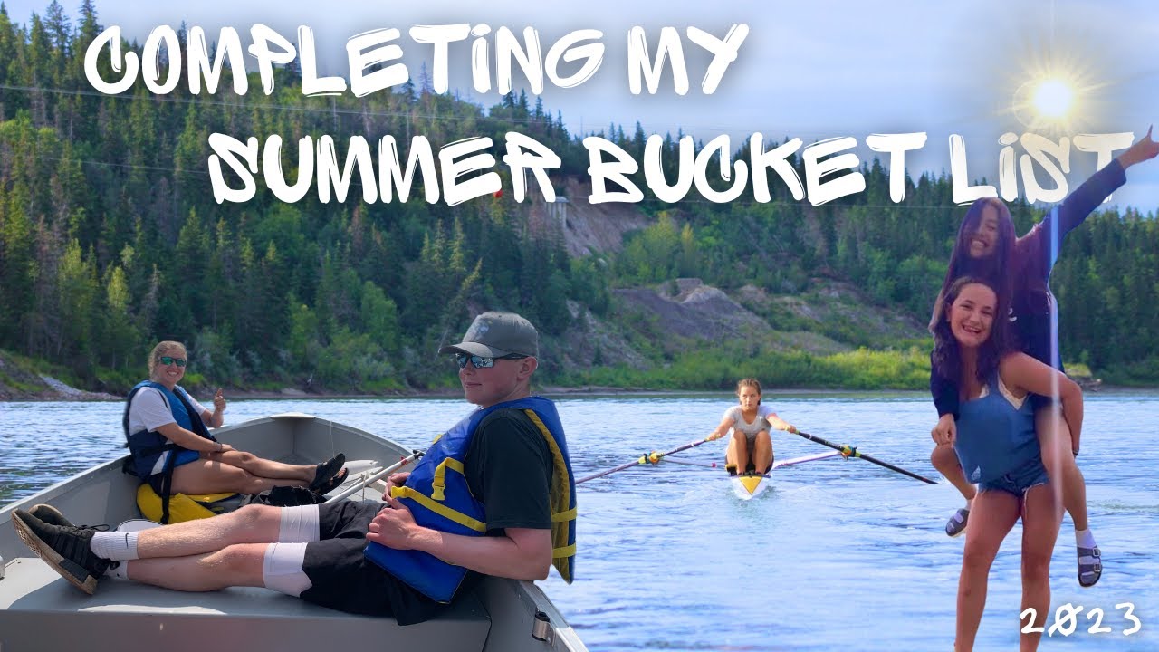 Completing my Summer Bucket List 2023