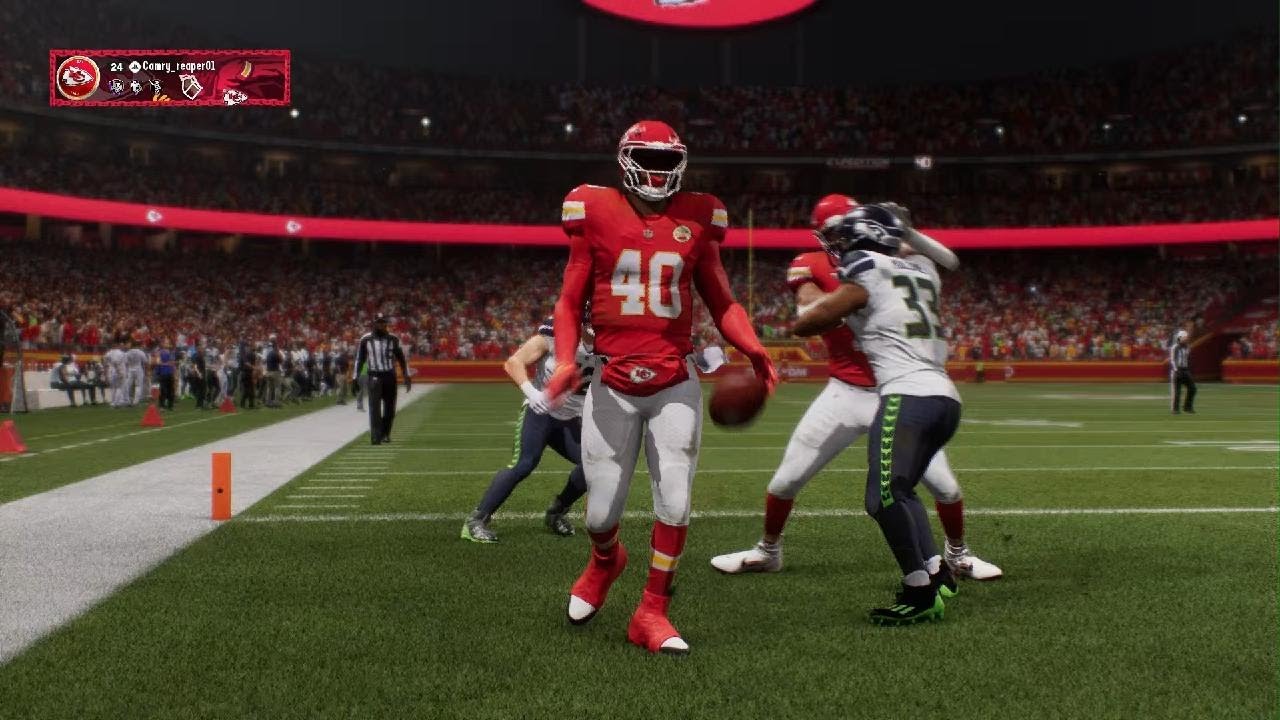Seattle, Seahawks VS Kansas City Chiefs!!!!!  / week 18