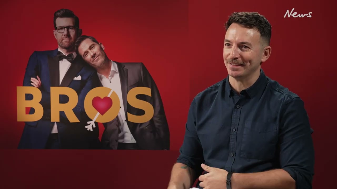 Bros stars Billy Eichner and Luke Macfarlane interview