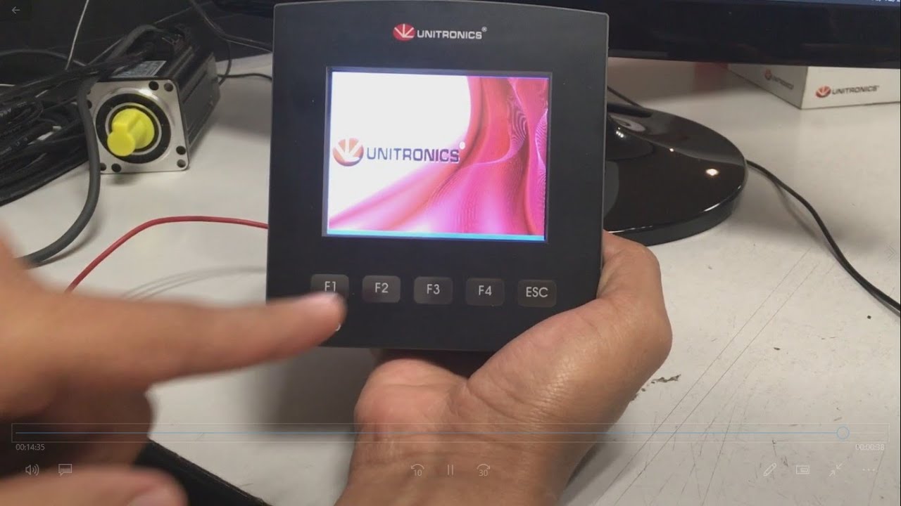 Curso PLC Unitronics Pt.3...Timers y Contadores con HMI (Visilogic)