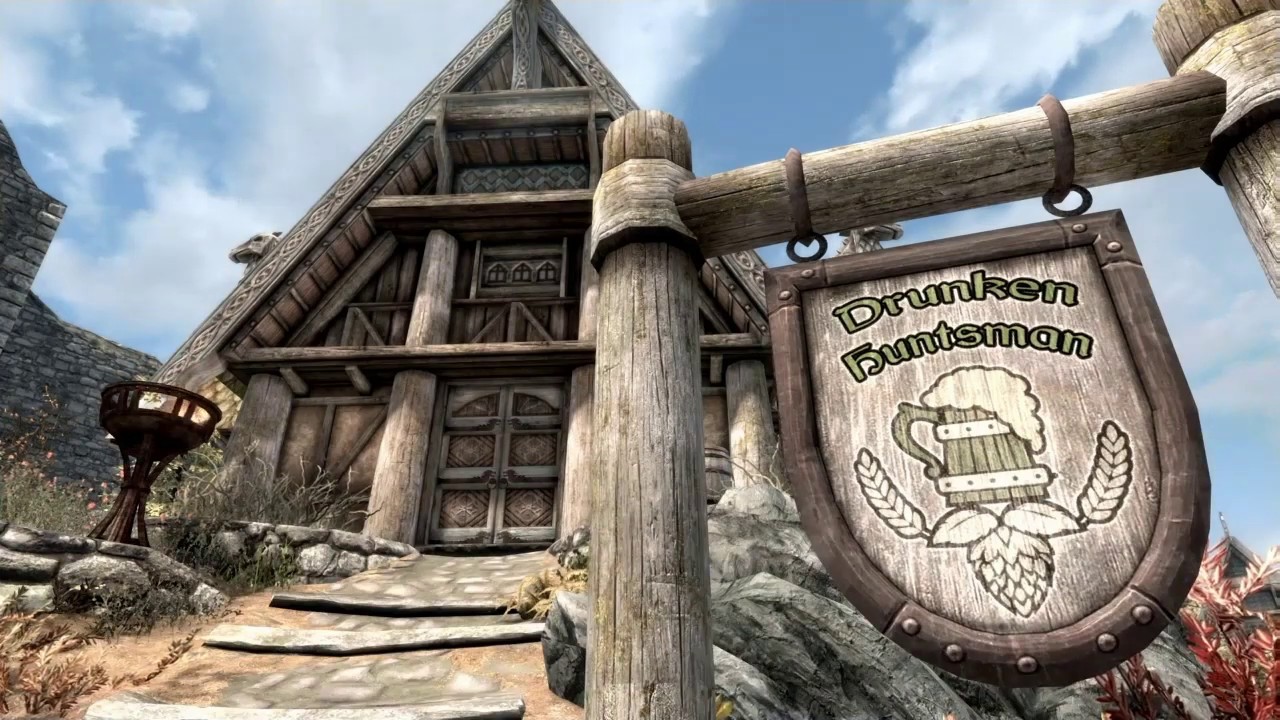 PS4 スカイリム Skyrim mod - Modified Inns City and Town - Part 1