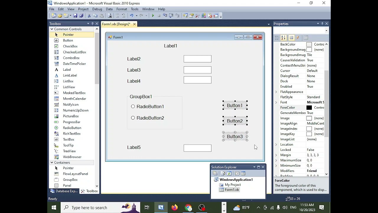 VB.NET NVQ Practical Paper Discussion