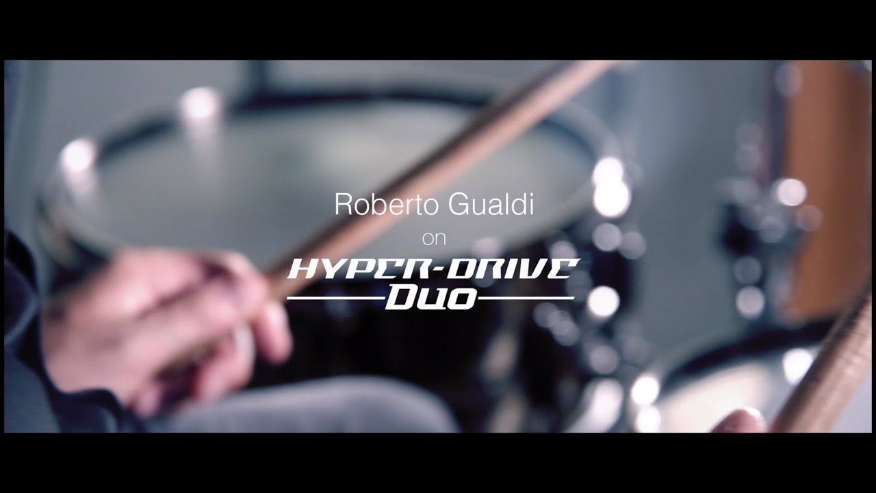 Roberto Gualdi on TAMA Hyper-Drive Duo