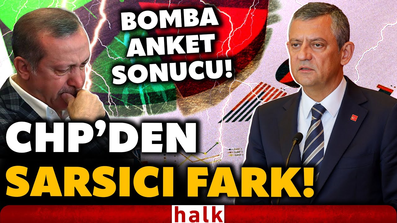 7 PUANLIK FARK! Bu pazar milletvekili se&ccedil;imi olsa... Erdoğan'ı k&uuml;plere bindirecek anket sonucu!