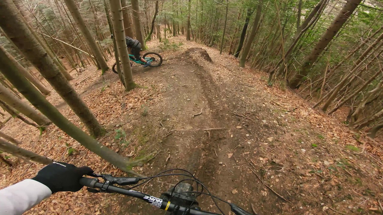 Enduro Trails Schweiz | Altstätten Trail von St. Anton | Downhill - 4k 30 fps