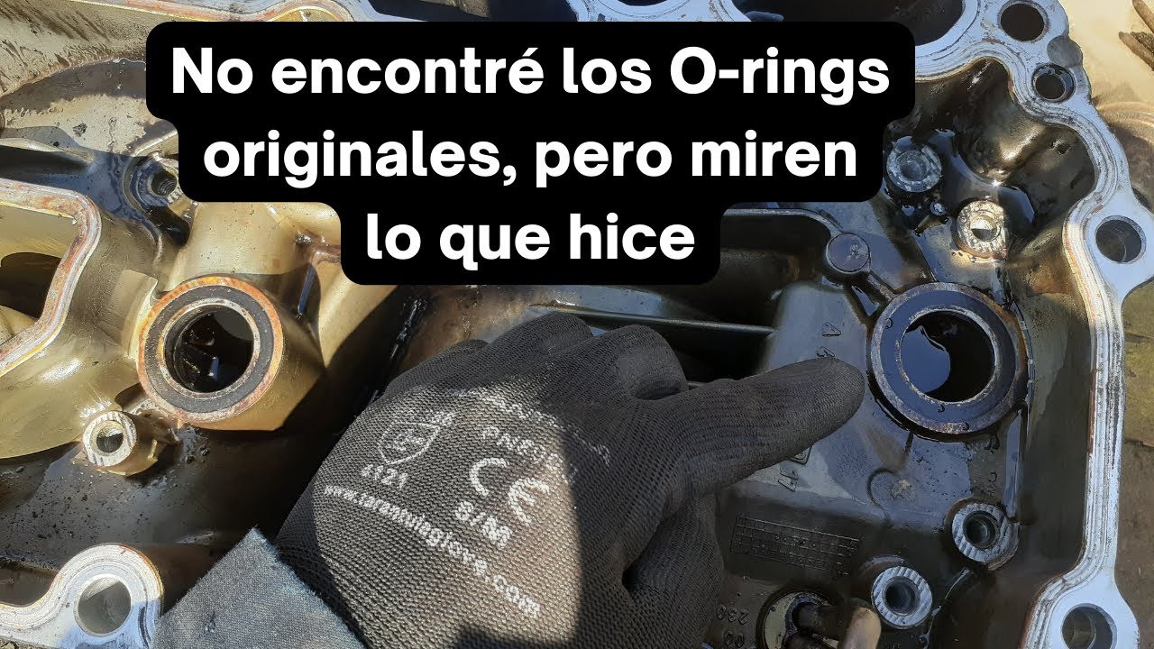 Cascadia Detroit DD15: aceite en el agua. Instalación y torque del módulo de aceite/coolant.