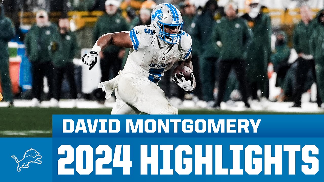 David Montgomery highlights | 2024 Detroit Lions