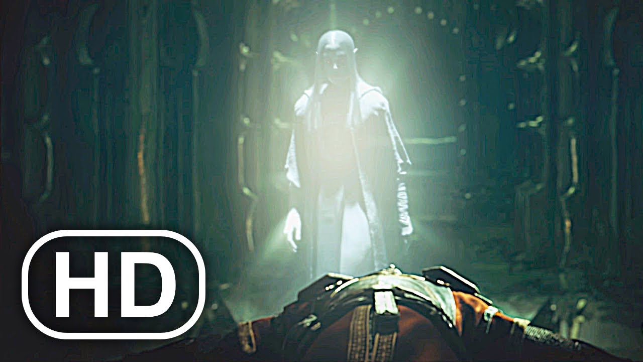 Elf Sauron Turns Gondor King Into Nazgul Scene 4K ULTRA HD Action