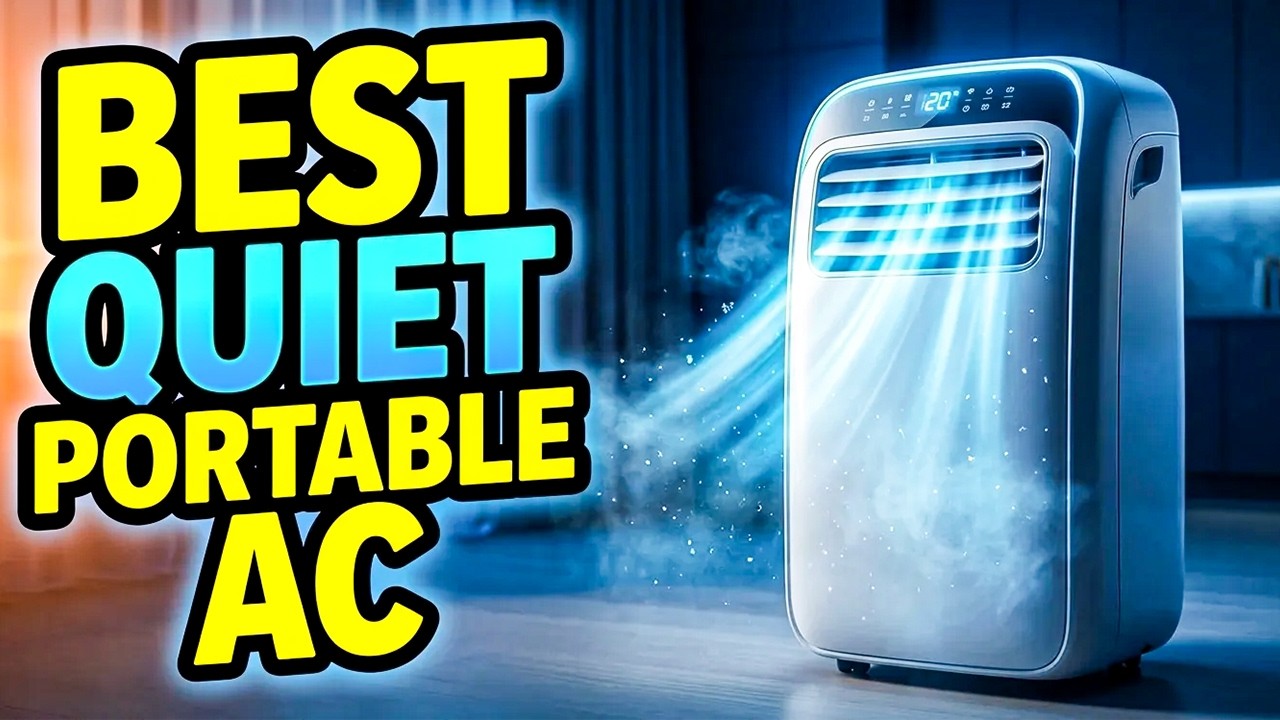 Is Your AC Too Loud?🔥Switch to the Best Quiet Portable Air Conditioner!✅ Top 6 PICKS