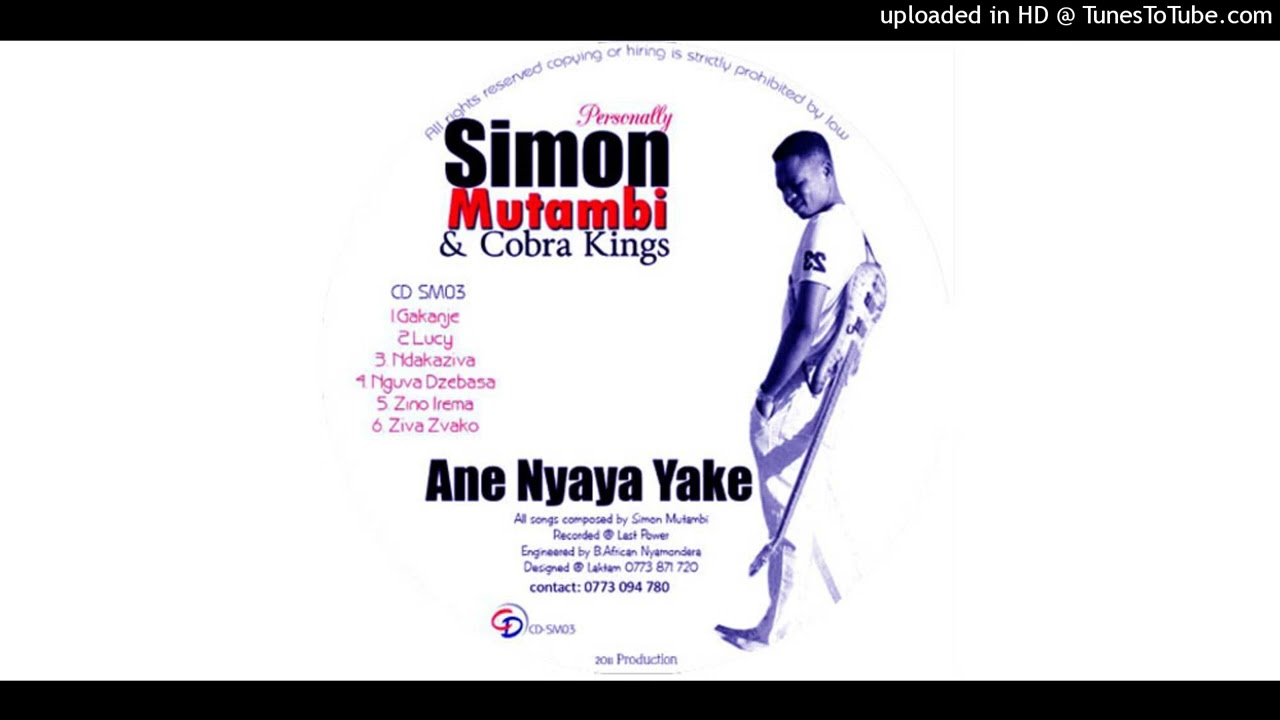 Simon Mutambi - Ziva Zvako (Ane Nyaya Yake album) 2011 pro