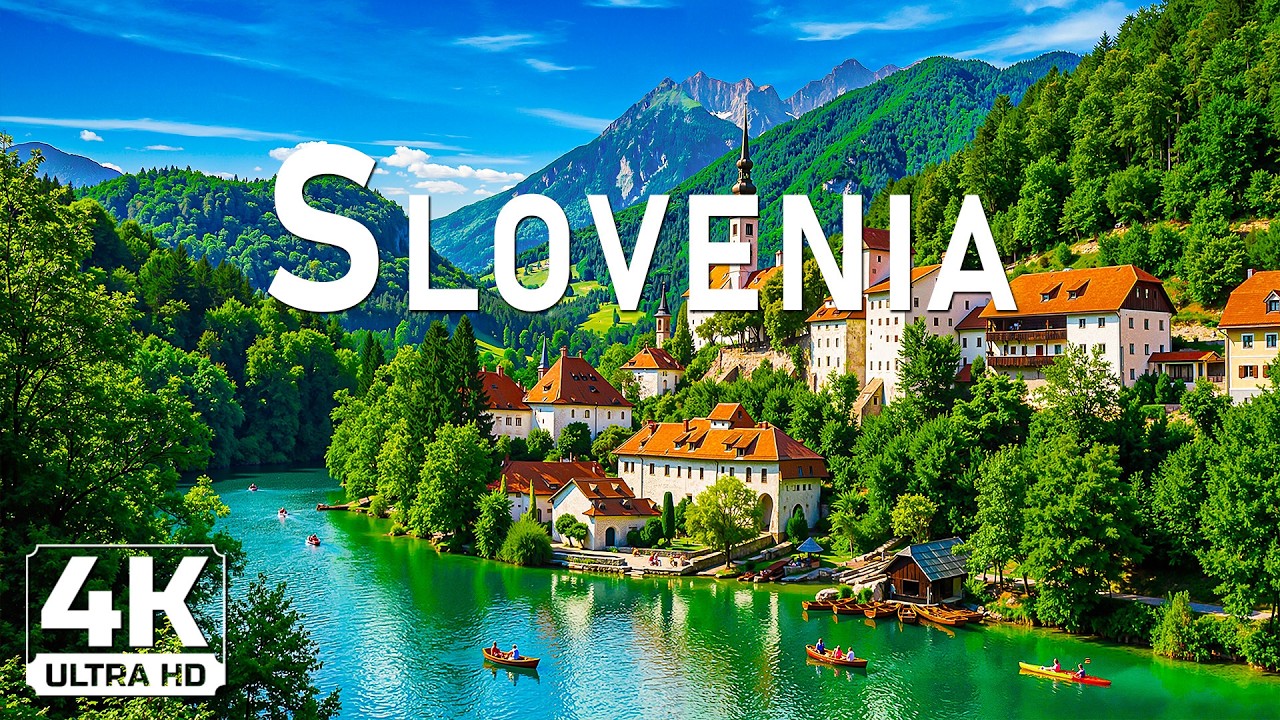 🌿🇸🇮 Slovenia 4K 🇸🇮🌿 | Emerald Rivers, Julian Alps & Timeless Alpine Serenity