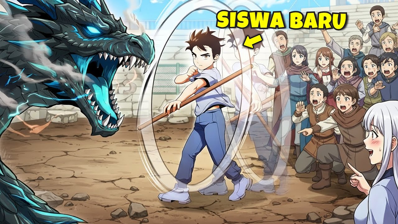 Di Dunia Kekuatan Psikis, Dia Bangkit Jadi MONSTER dengan Penguasaan Tombak Murni! | Cerita Manhwa