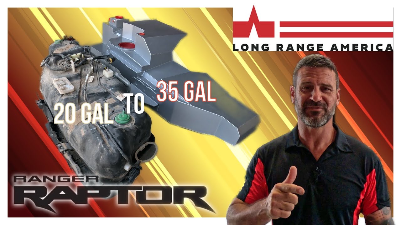 Adding the Long Range America tank to the Ranger Raptor!