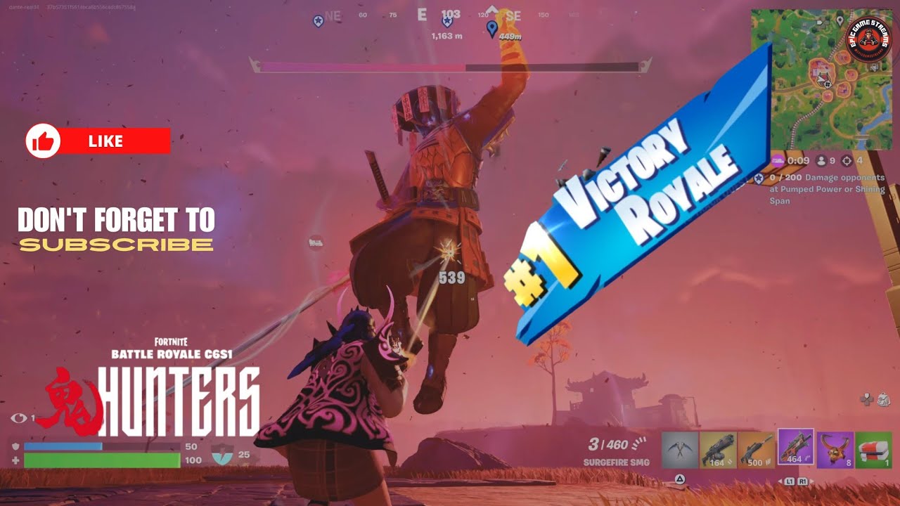 Battle For Glory: Fortnite Chapter 6 Epic Victory Royale on PS5 Pro 4K 60FPS! 🔥🎮
