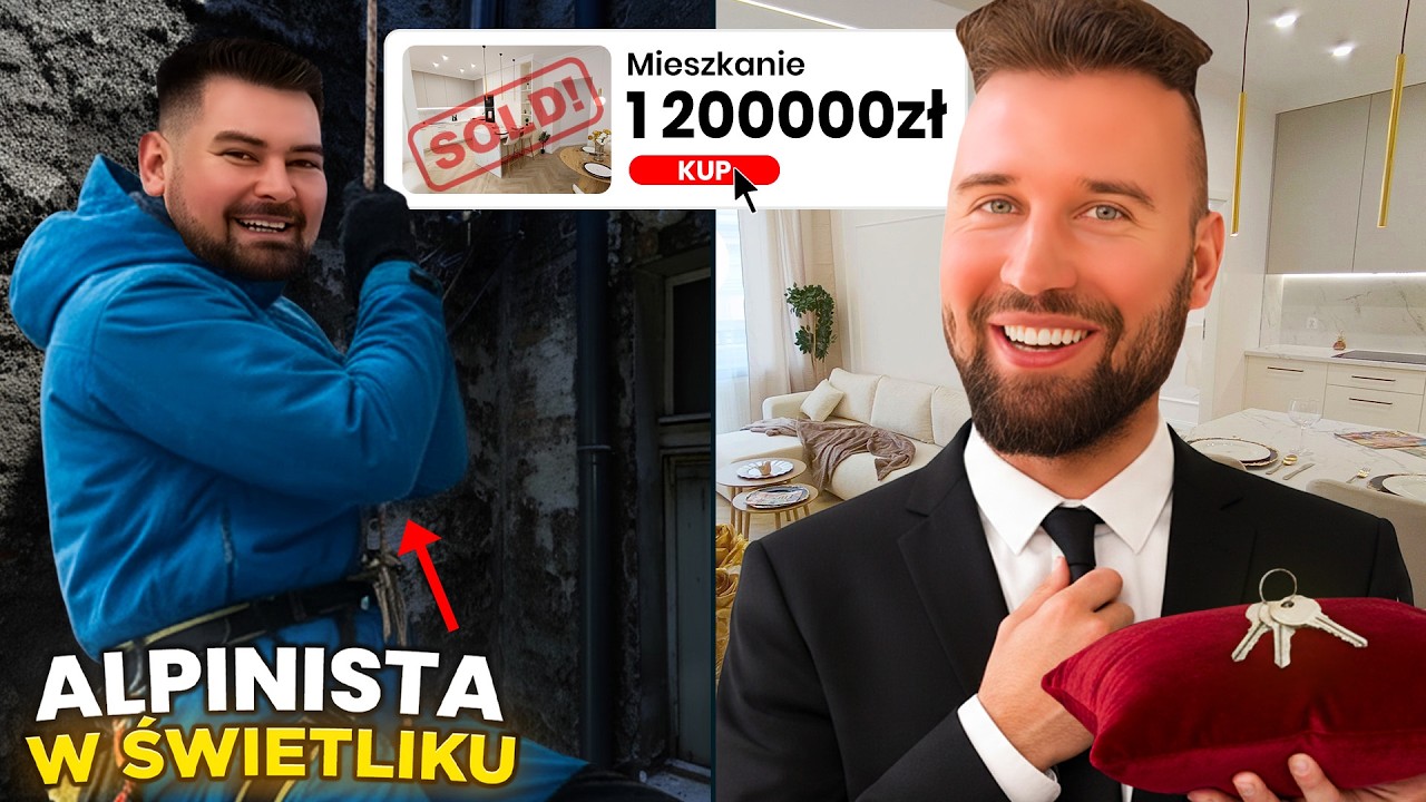 Sprzedaliśmy mieszkanie 1,2 MLN... i musieliśmy wezwać alpinistę