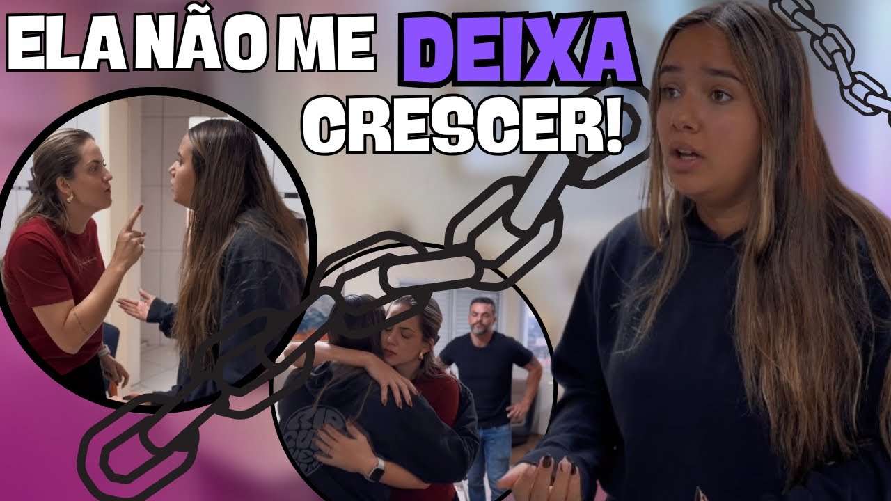 Não sou mais criança! Mas minha mãe insiste em me controlar e me impedir de viver.