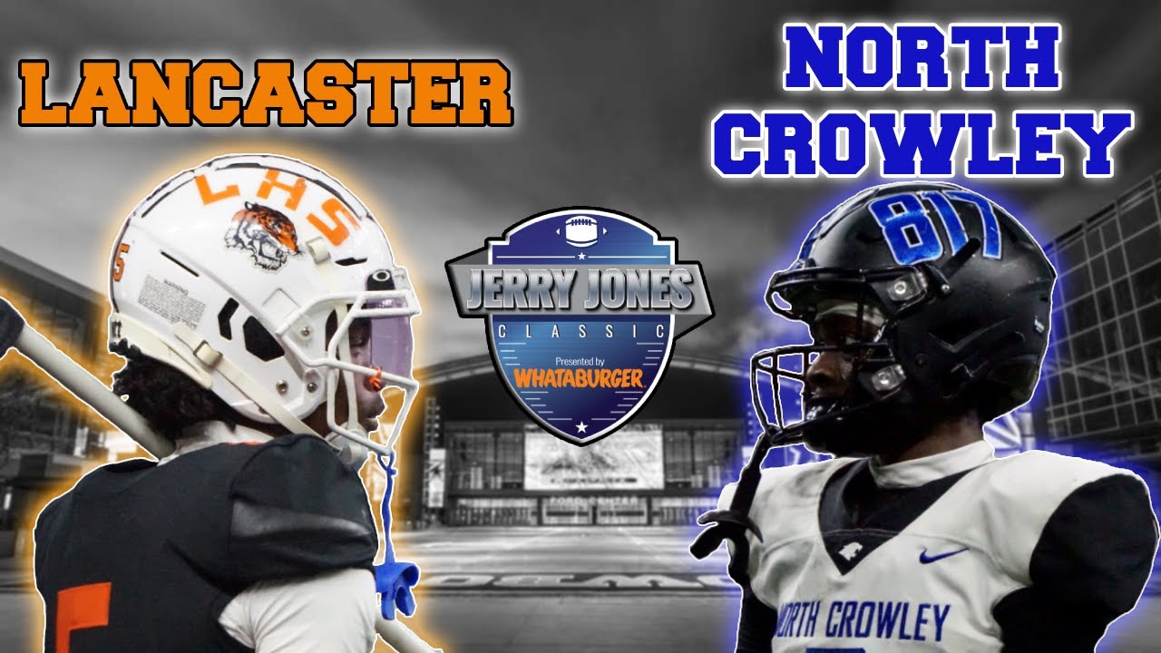 A 6A Texas High School Football Showdown 🔥 | North Crowley vs Lancaster Highlights